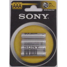 BATERIJA Sony Ultra (zinc carbon) AAA 4/1
